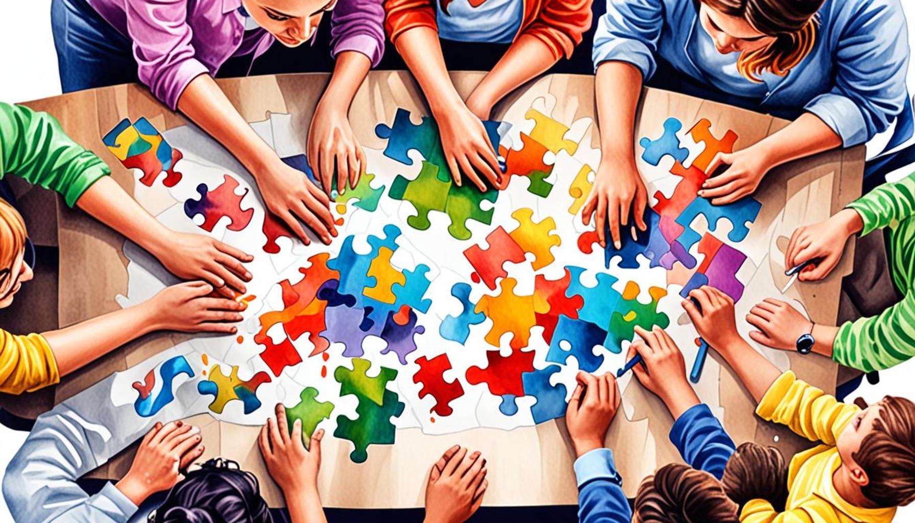 Boost Team Collaboration Skills with Group Puzzle Activities