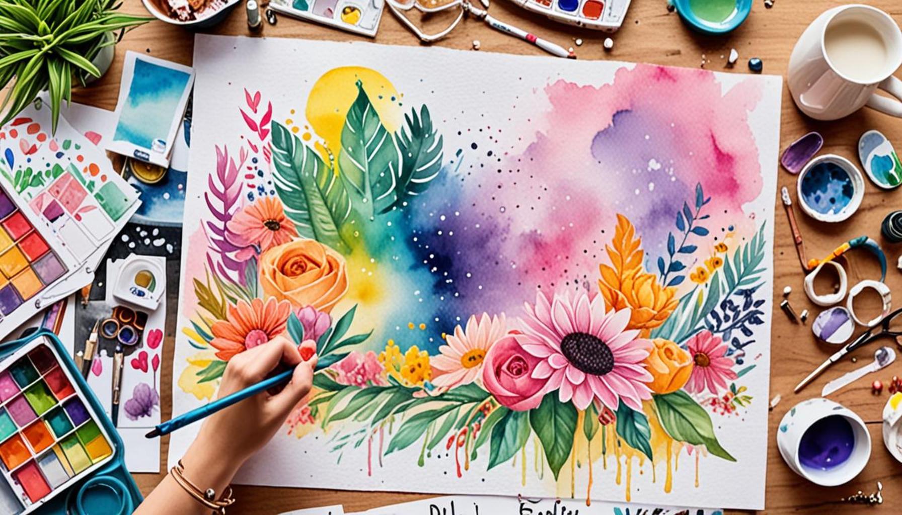 Creating a Vision Board with Positive Affirmations to Achieve Your Dreams