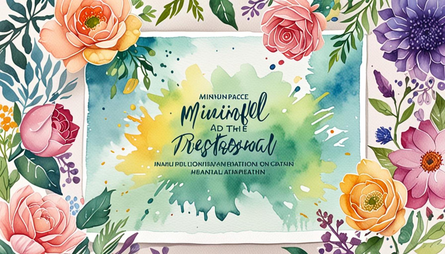 Mindful Practice and Personal Transformation: Exploring the Impact of Positive Affirmations on Mental Health and Well-Being